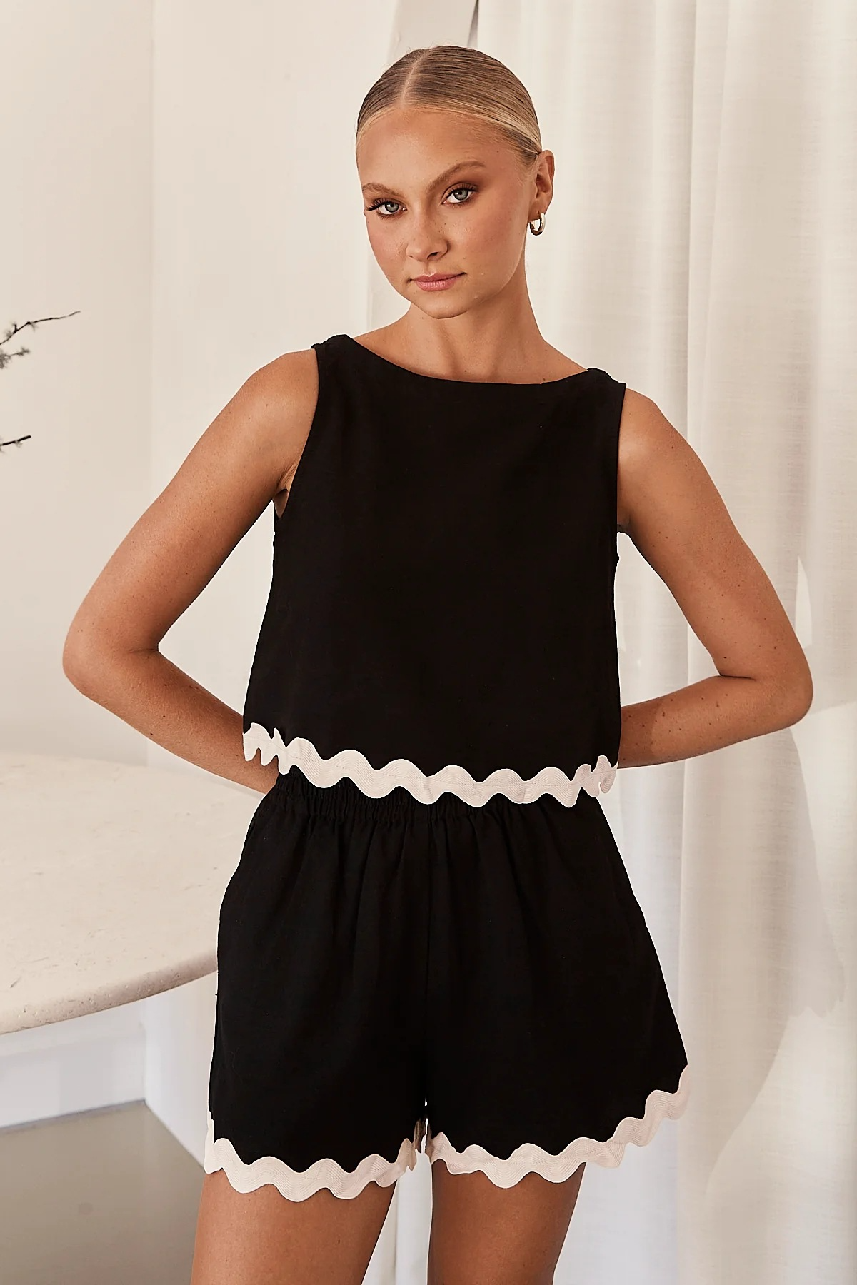 Sleeveless Two Piece