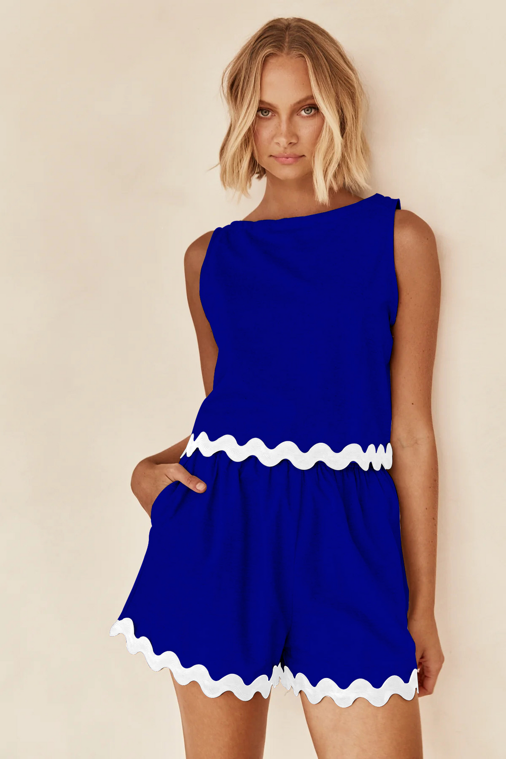 Sleeveless Two Piece