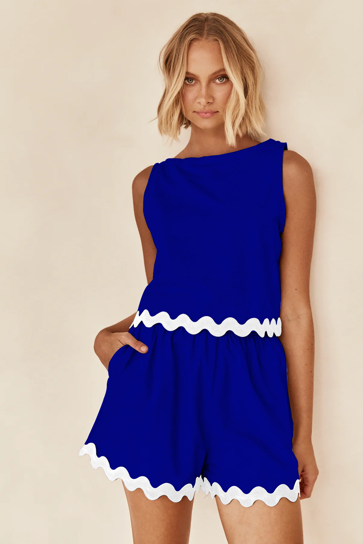 Sleeveless Two Piece