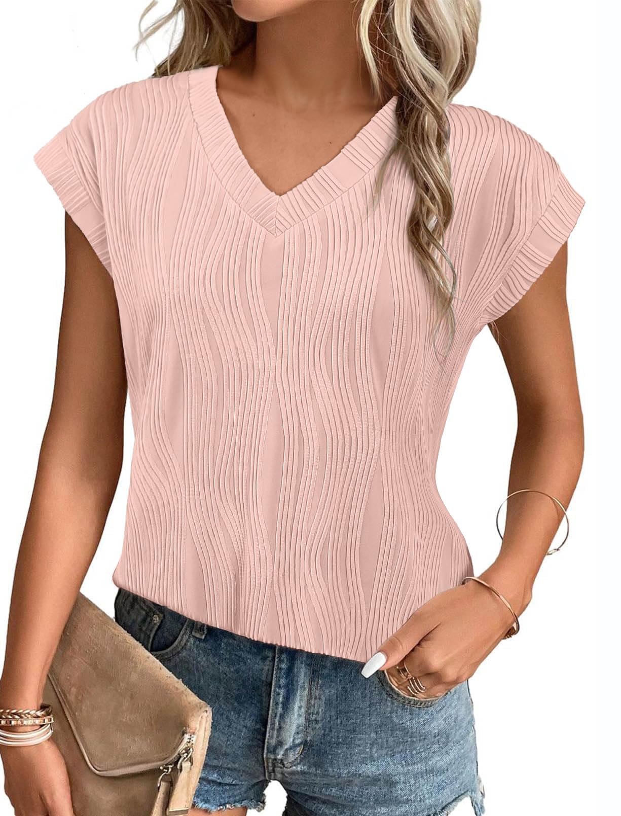 V Neck Tee Shirt